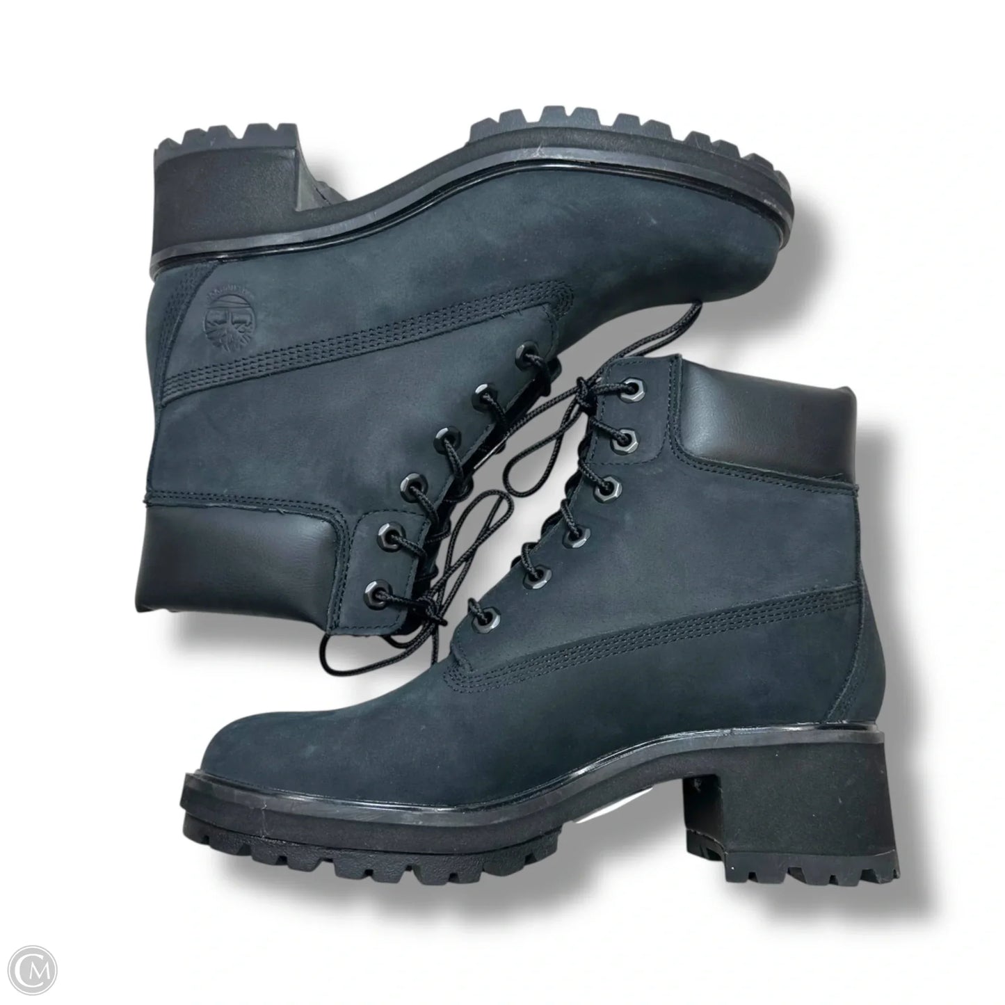 Boots Ankle Heels By Timberland In Black, Size: 8