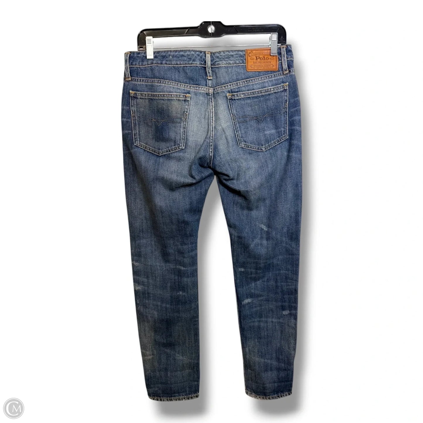 Jeans Straight By Ralph Lauren In Blue, Size: 4