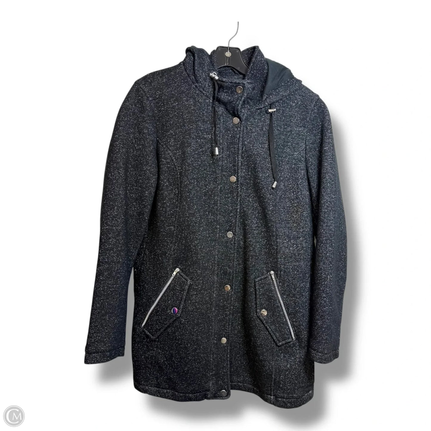 Coat Other By Susan Graver In Black, Size: M