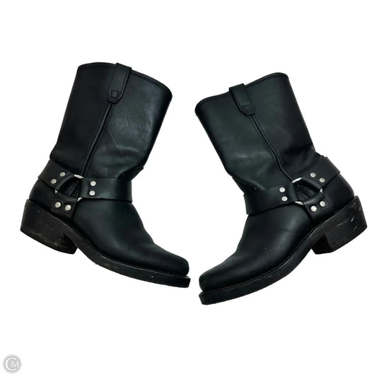 Boots Ankle Flats By Dingo In Black, Size: 9