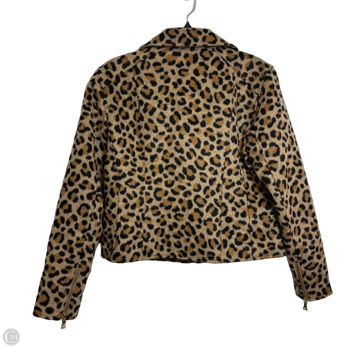 Blazer By Ann Taylor In Animal Print, Size: M