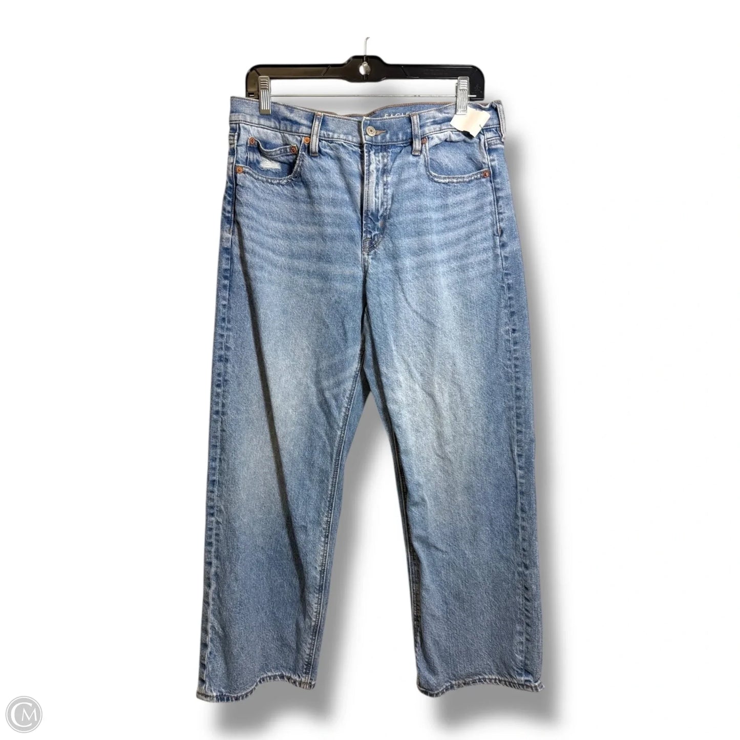 Jeans stovepipe By American Eagle In Blue Denim, Size: 8