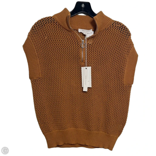 Top Sleeveless By Clothes Mentor In Orange, Size: S