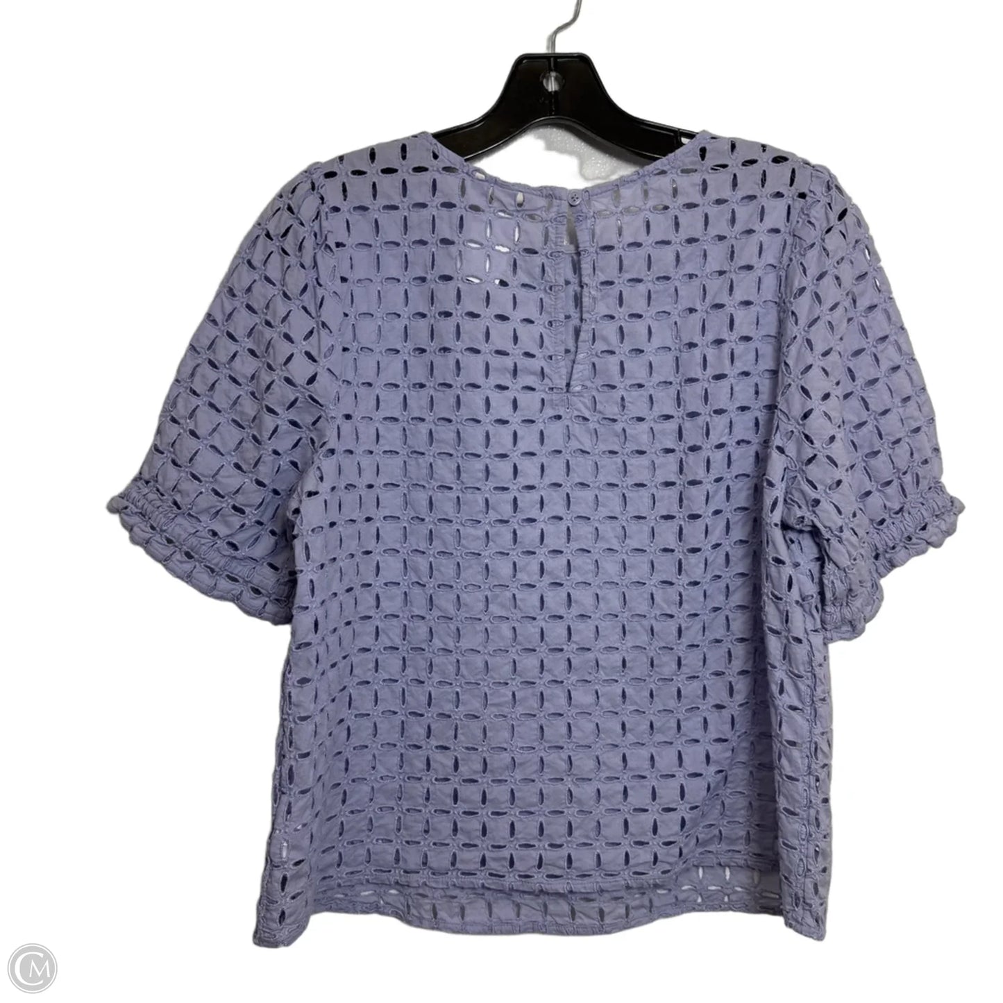 Top Short Sleeve By Gap In Purple, Size: M