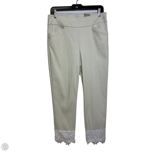 Pants Dress By Chicos In Striped Pattern, Size: 6