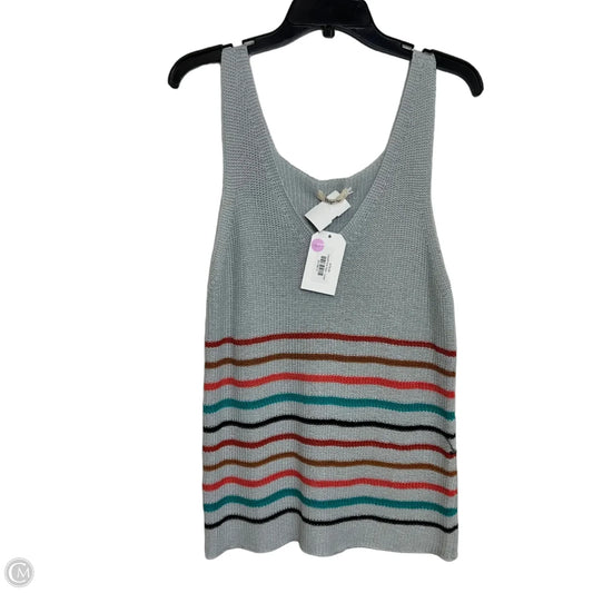 Top Sleeveless By Clothes Mentor In Striped Pattern, Size: L