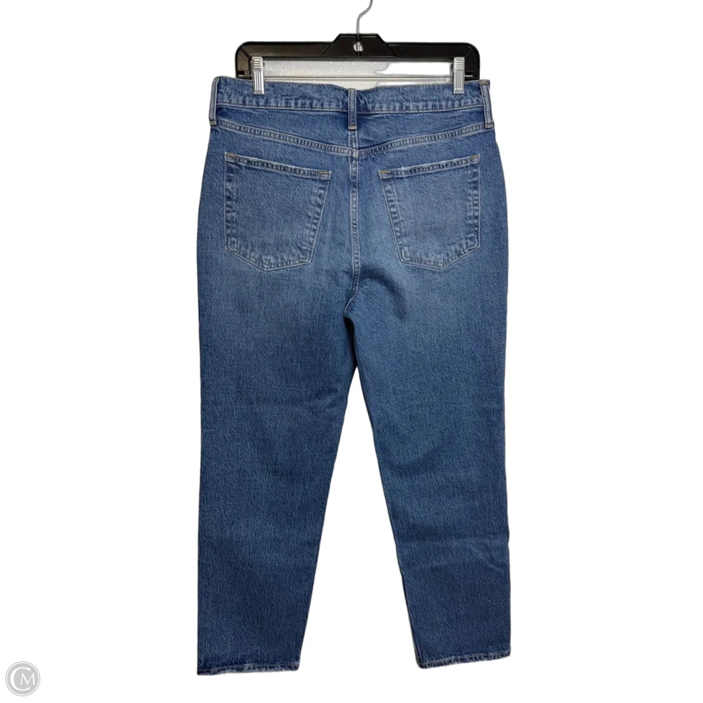 Jeans Straight By Gap In Blue Denim, Size: 30