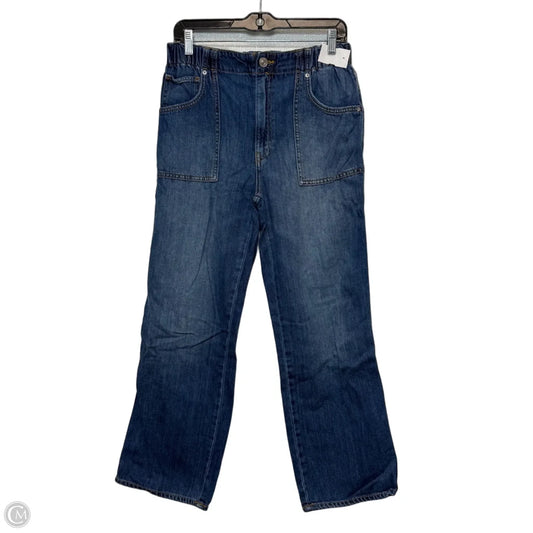 Jeans Straight By Hudson In Blue Denim, Size: 10
