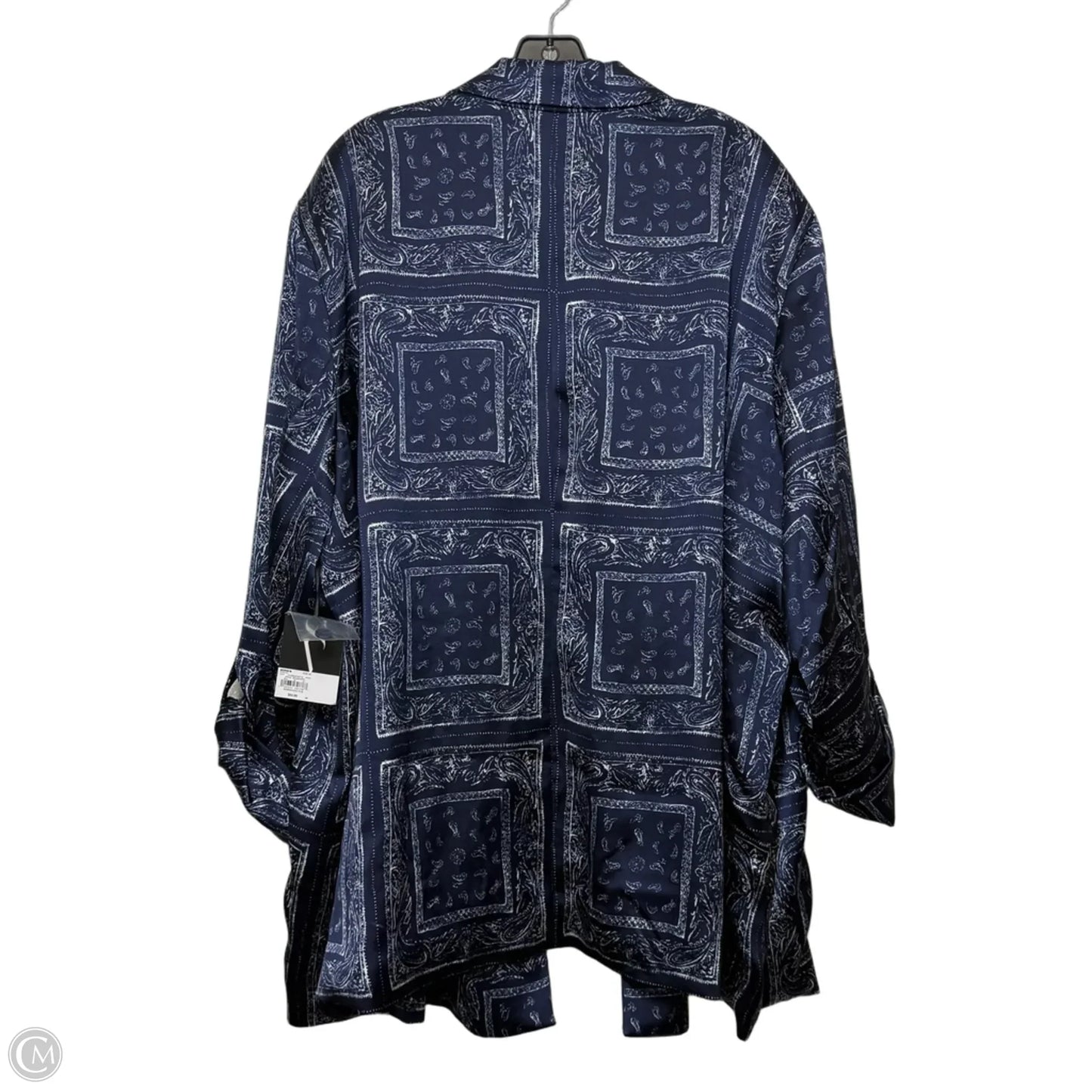 Blazer By Simply Vera In Paisley Print, Size: 4x