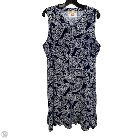 Dress Casual Short By Michael By Michael Kors In Blue, Size: Xl