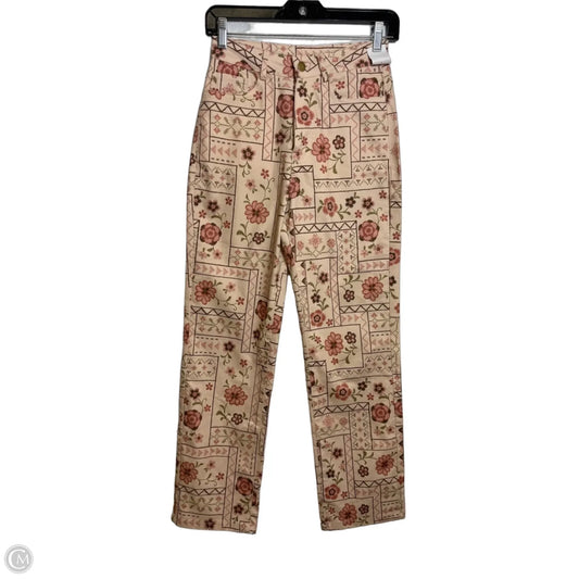 Jeans Straight By Polagram In Multi-colored, Size: S