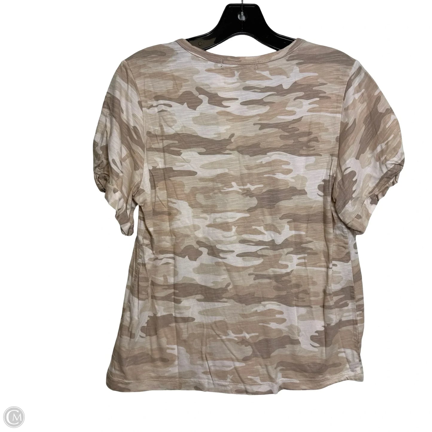 Top Short Sleeve By Sanctuary In Camouflage Print, Size: M