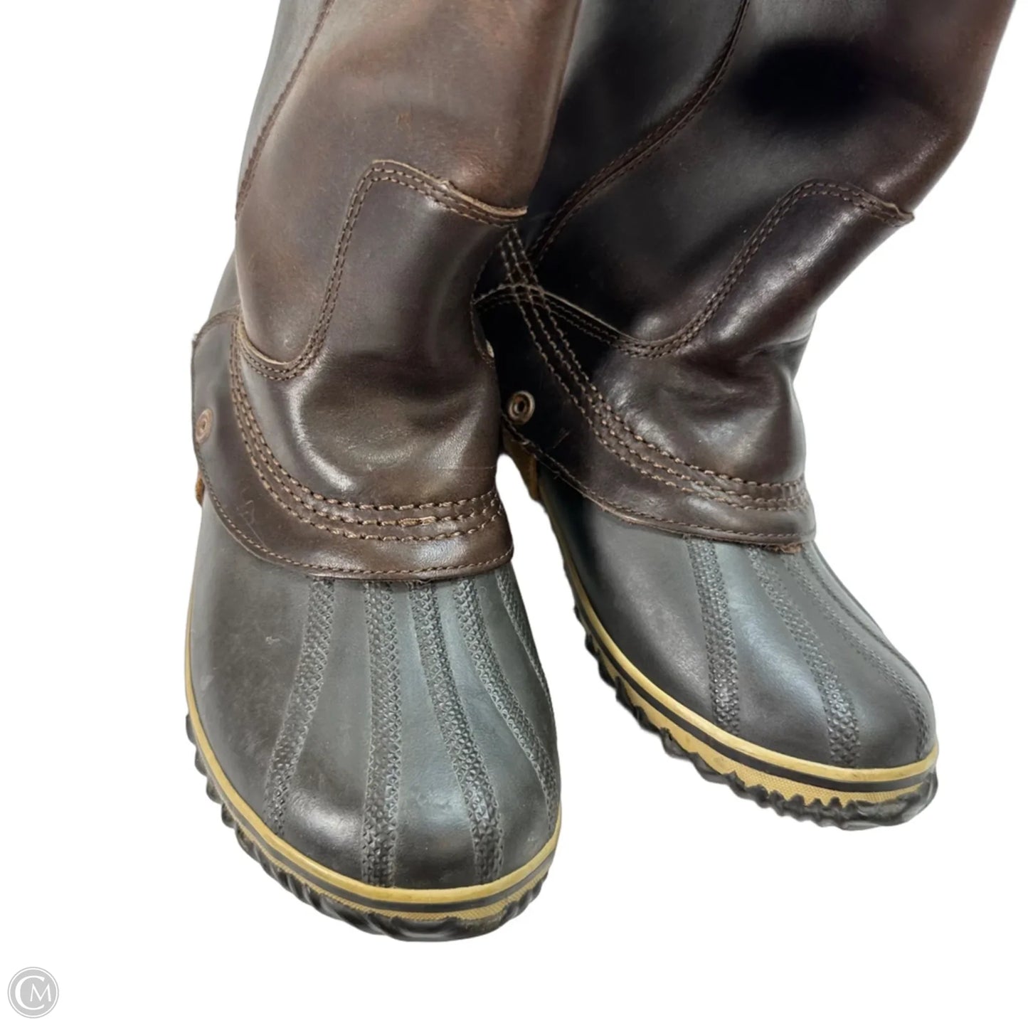 Boots Over-the-knee Flats By Sorel In Brown, Size: 8