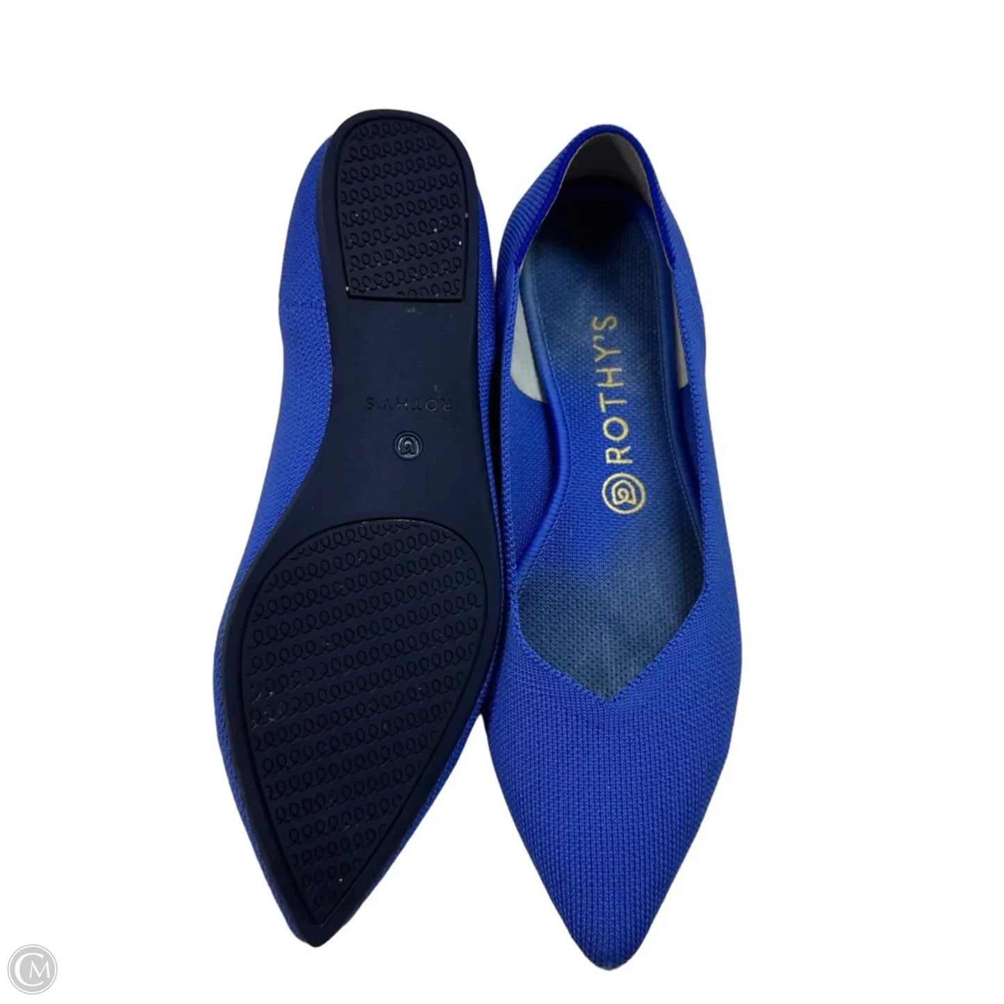 Shoes Flats By Rothys In Blue, Size: 9.5