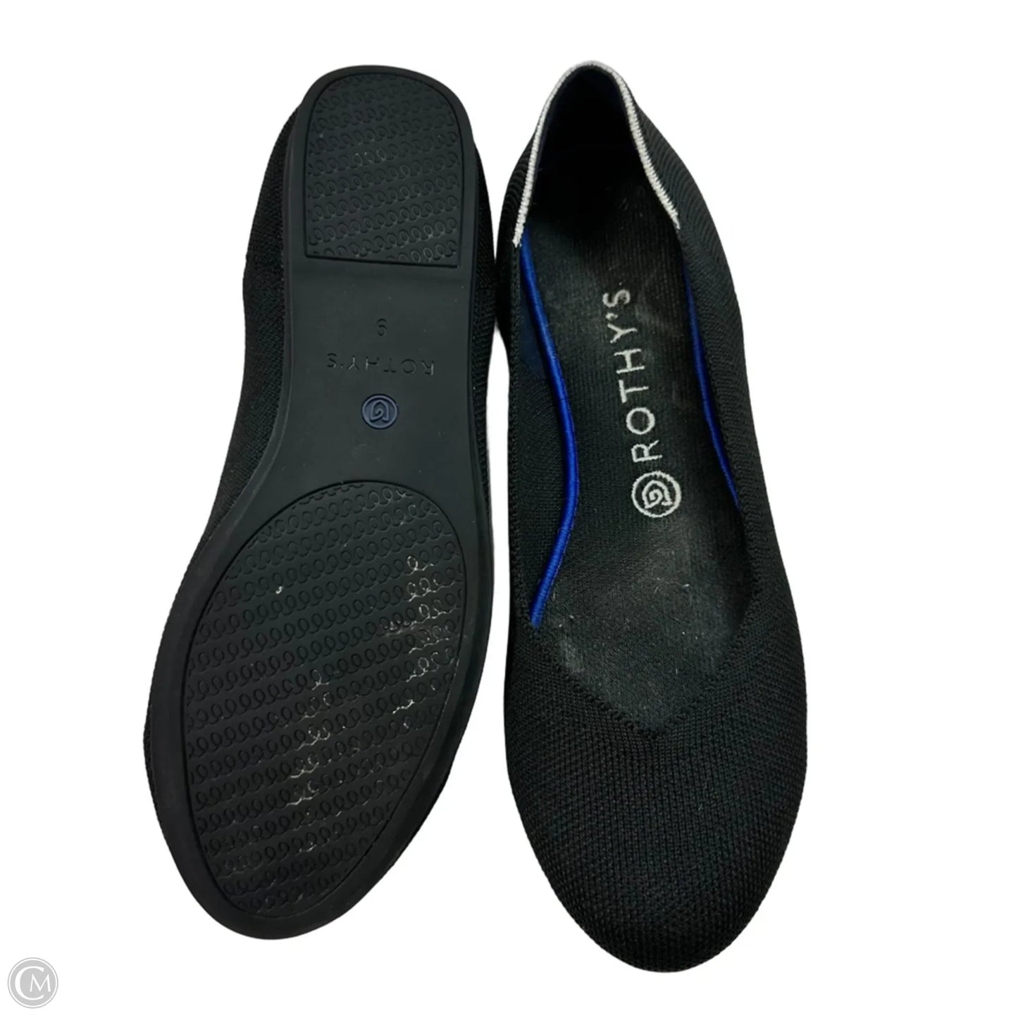 Shoes Flats By Rothys In Black, Size: 9