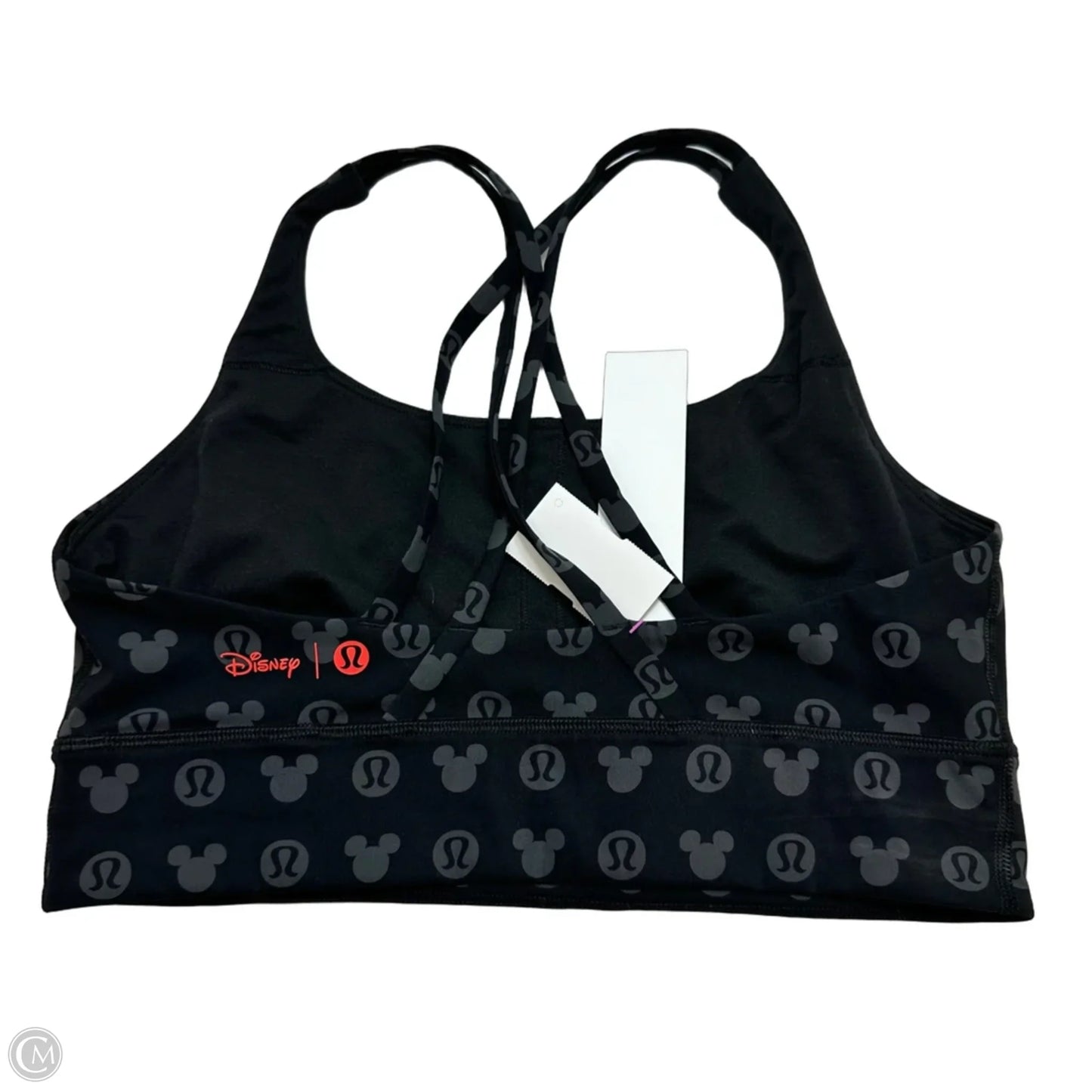 Disney Mickey Mouse Athletic Bra By Lululemon In Black, Size: 10