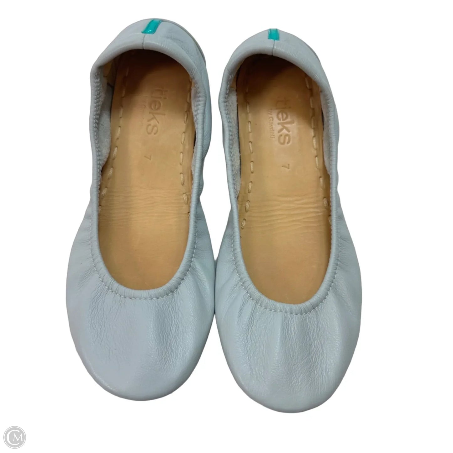 Shoes Flats By Tieks In Grey, Size: 7