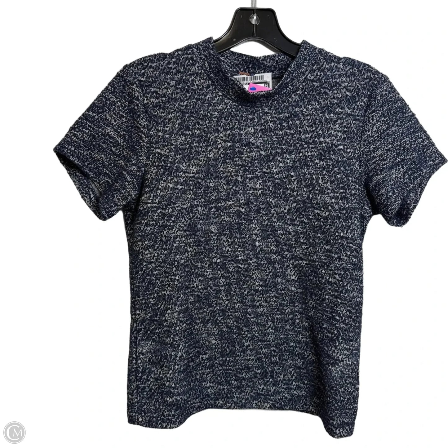 Top Short Sleeve By Free People In Blue, Size: M