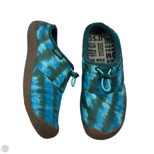 Shoes Flats By Keen In Blue, Size: 7