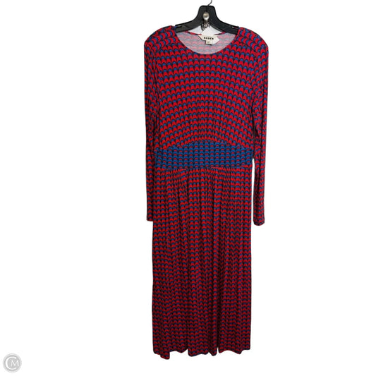 Dress Casual Maxi By Boden In Red, Size: M