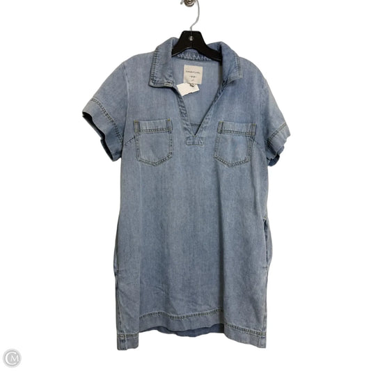 Dress Casual Short By Habitual In Blue Denim, Size: L