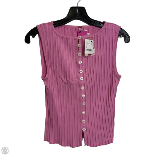 Top Sleeveless By Free People In Pink, Size: Xs