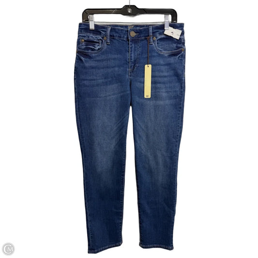 Jeans ankle Straight By Kut In Blue Denim, Size: 6