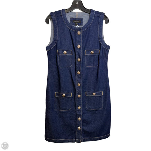 Dress Casual Short By Ann Taylor In Blue Denim, Size: 0