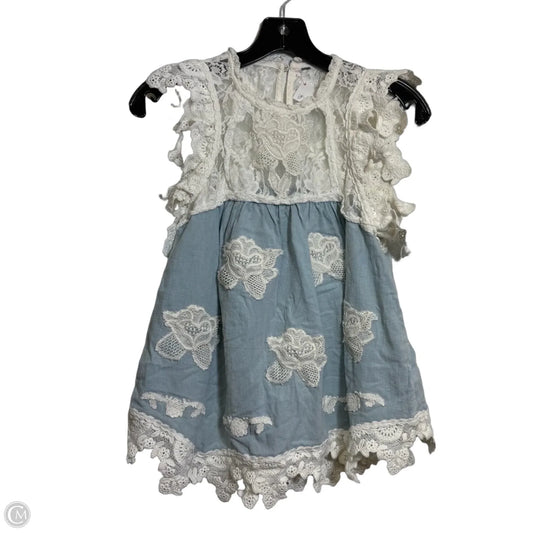 Top Short Sleeve By Anthropologie In Blue, Size: Xs