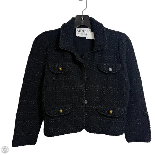 Blazer By Adolfo In Black, Size: Xs