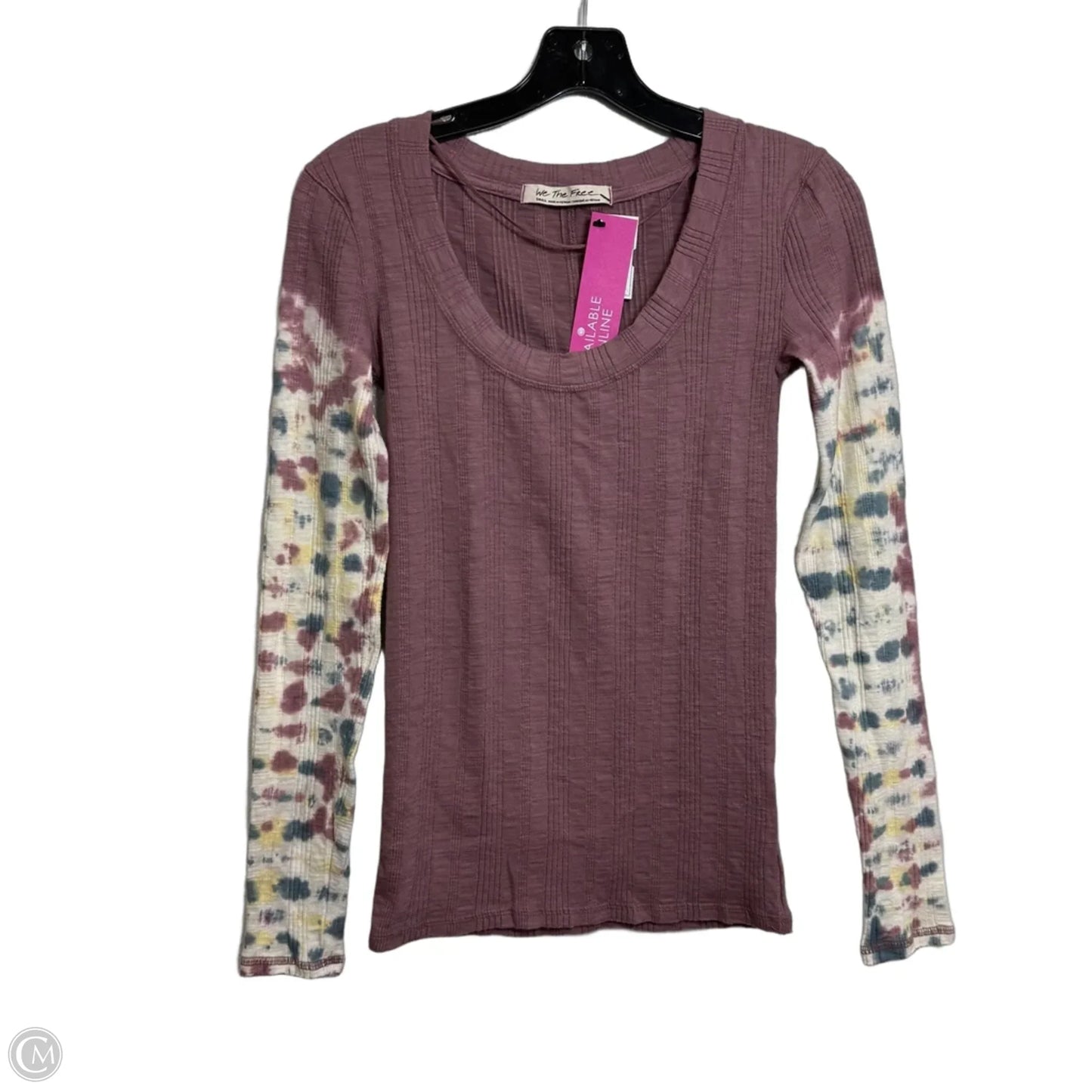 Top Long Sleeve By We The Free In Pink, Size: S