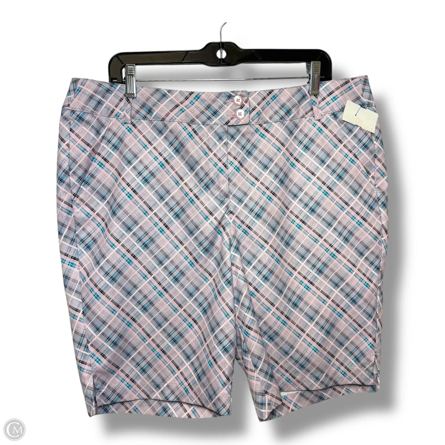 Shorts By Clothes Mentor In Pink & Purple, Size: Xxl