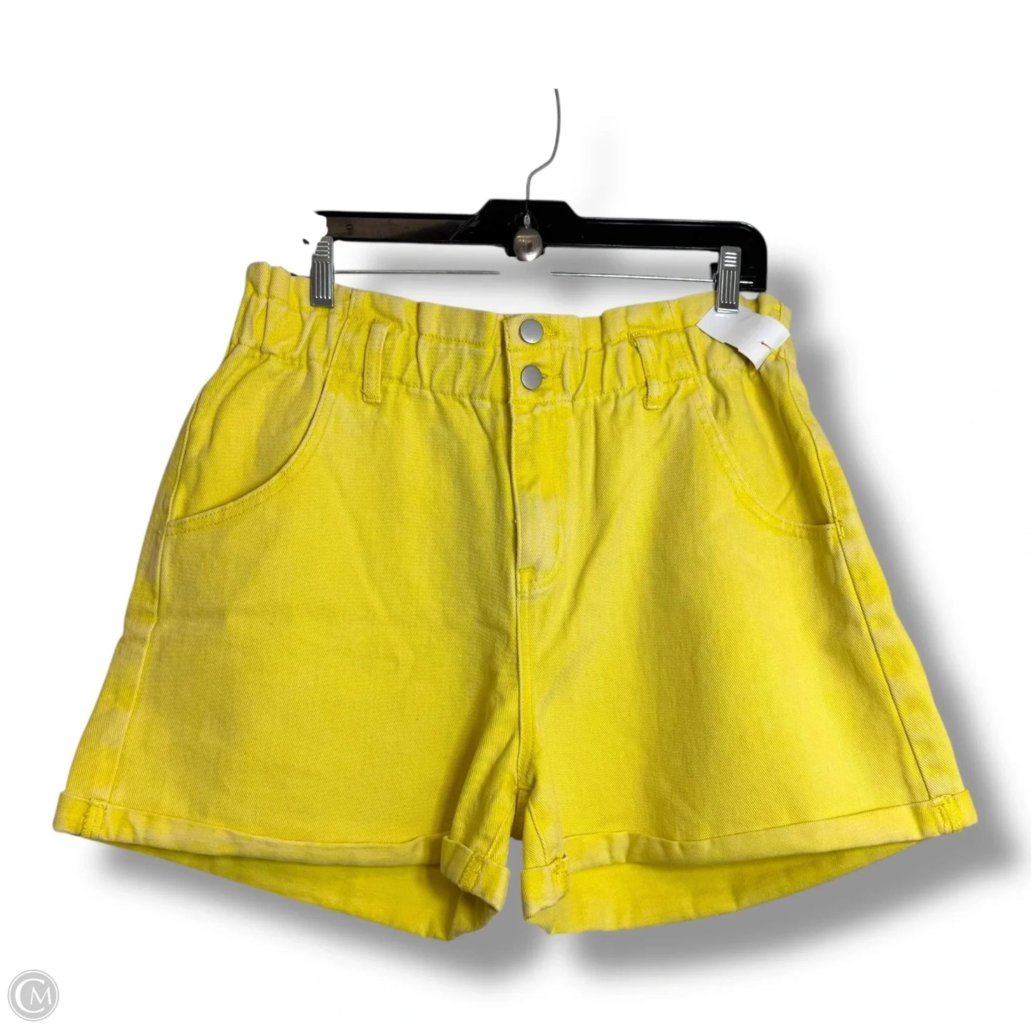 Shorts By Pink Lily In Yellow, Size: 12