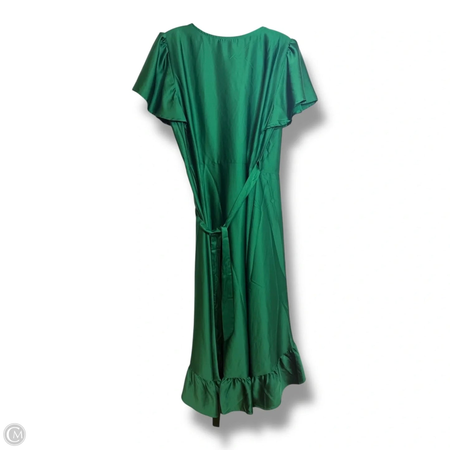 Dress Casual Midi By Clothes Mentor In Green, Size: S