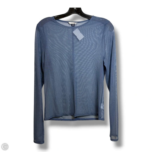 Top Short Sleeve By American Eagle In Blue, Size: Xl