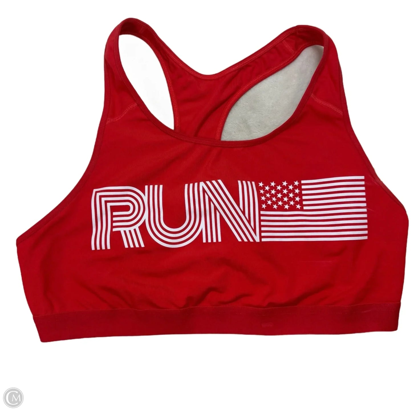 Athletic Bra By Old Navy In Red, Size: Xl