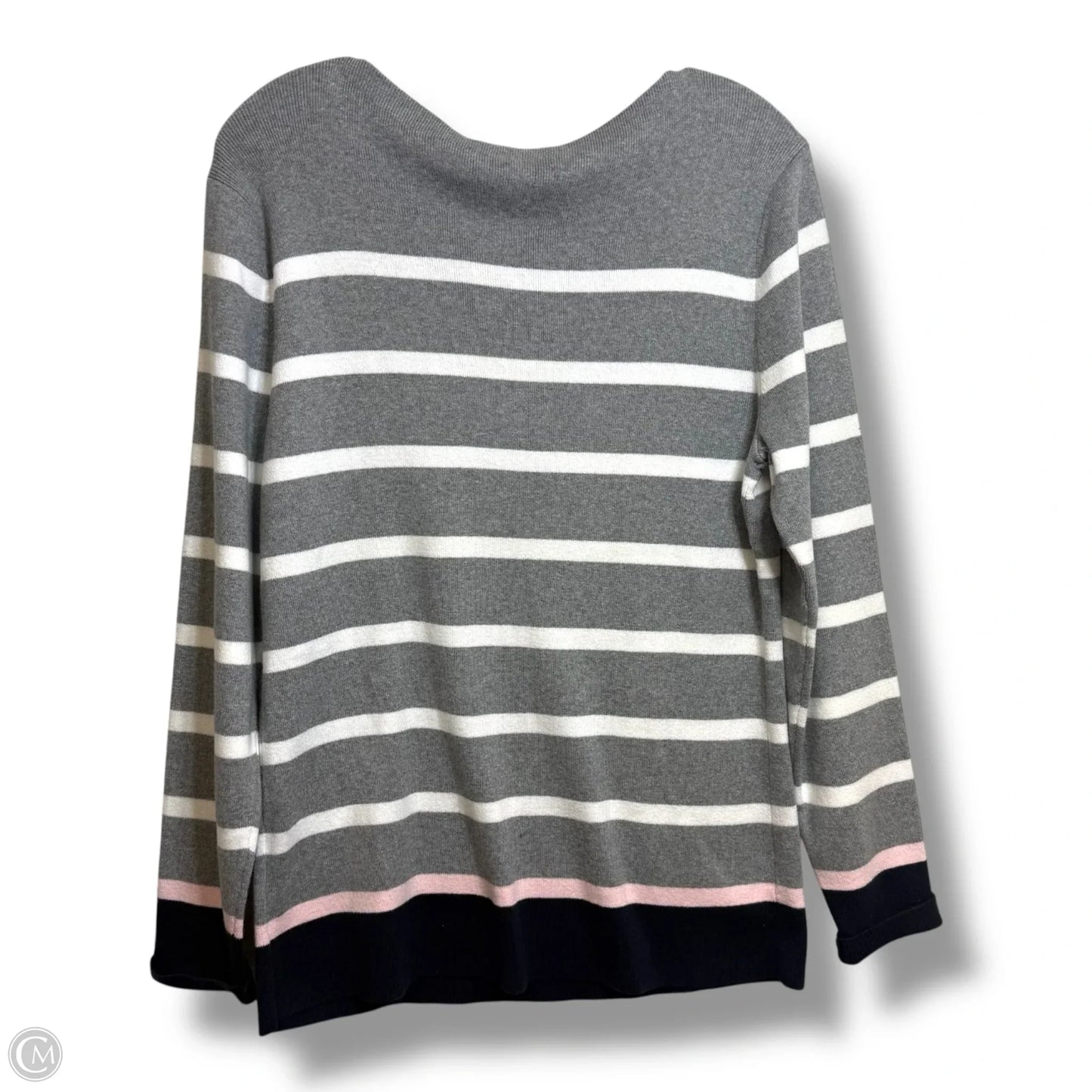 Sweater By Tommy Hilfiger In Striped Pattern, Size: Xl