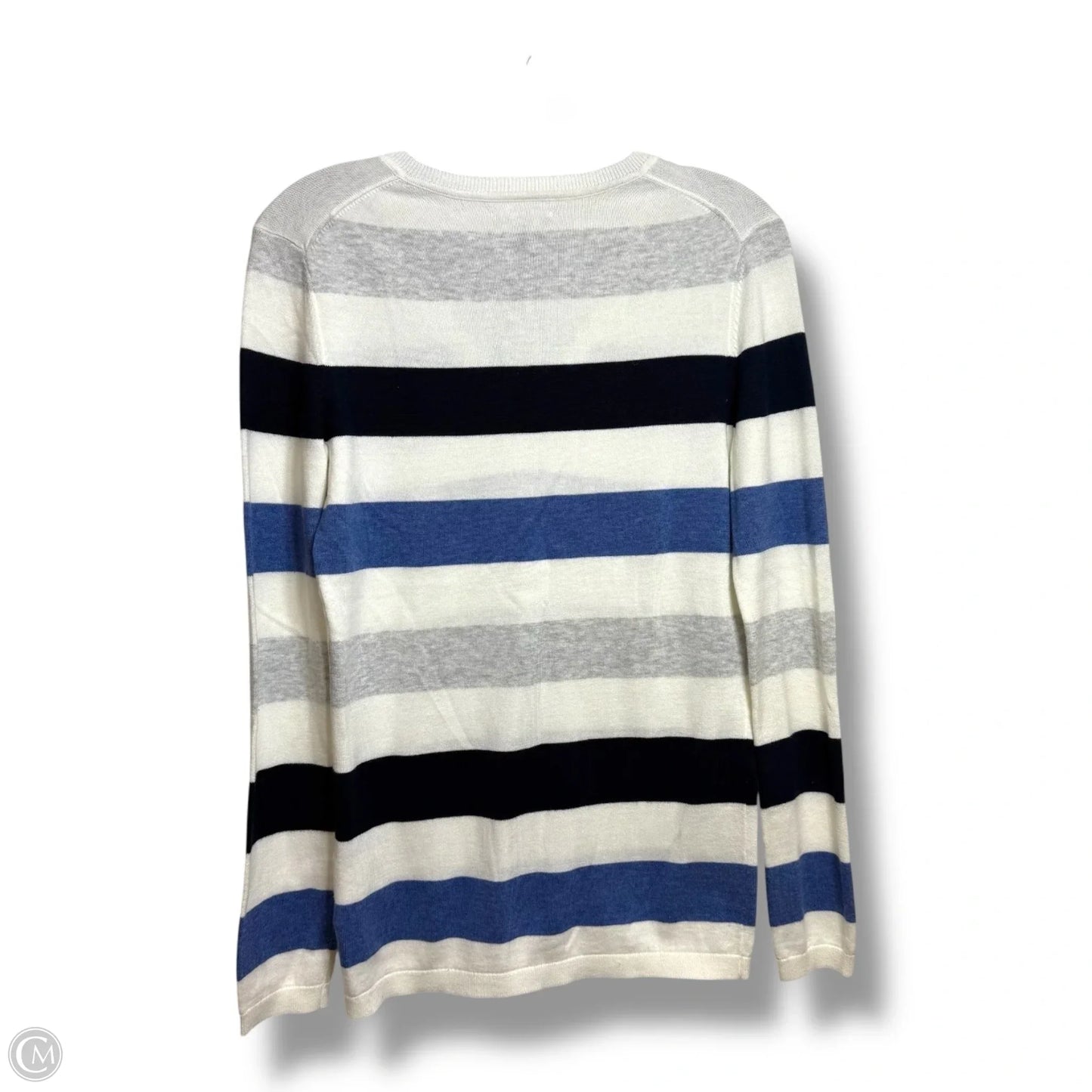 Top Long Sleeve By Tommy Hilfiger In Striped Pattern, Size: Xs