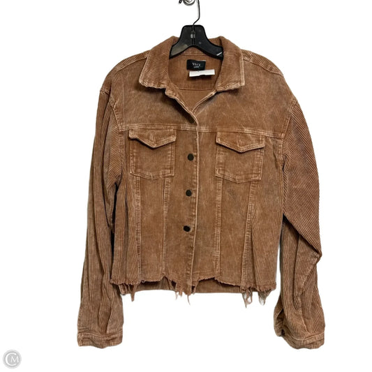 Jacket Other By Vici In Brown, Size: L