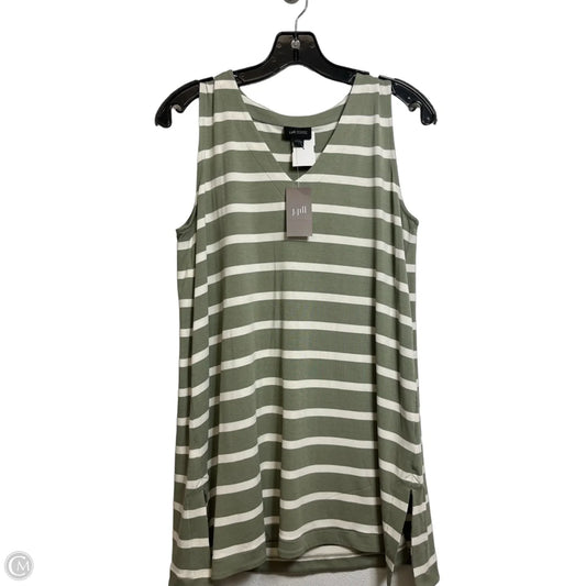 Top Sleeveless By J. Jill In Striped Pattern, Size: S