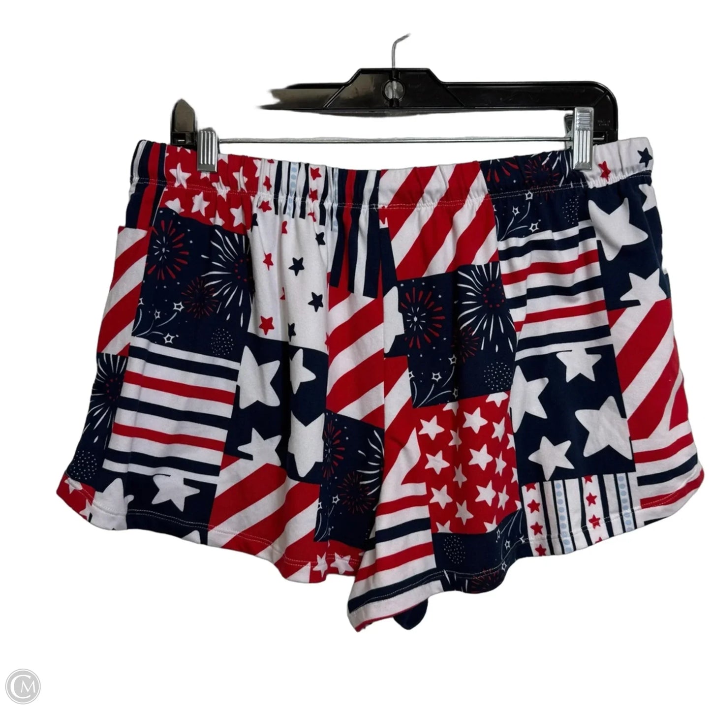 Shorts Set By Clothes Mentor In Red & White, Size: L