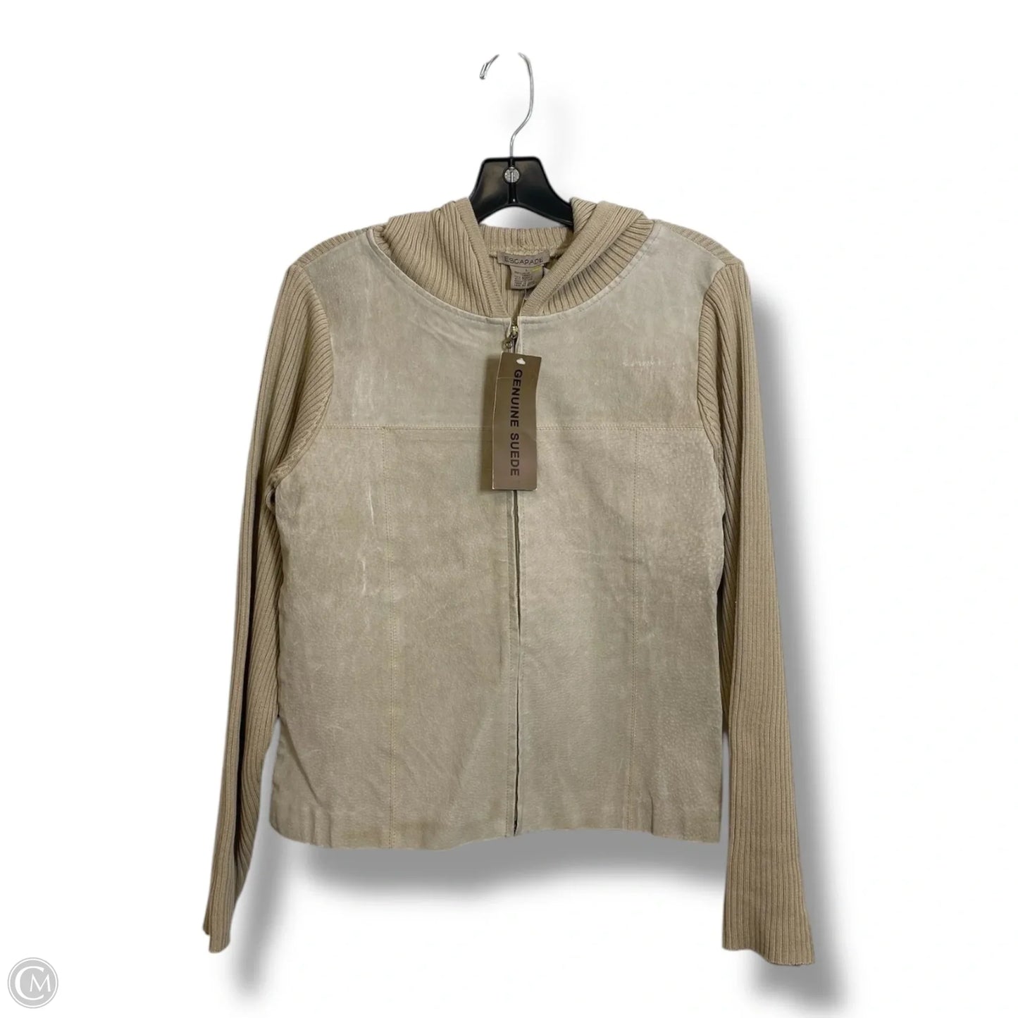 Jacket Other By Clothes Mentor In Tan, Size: L