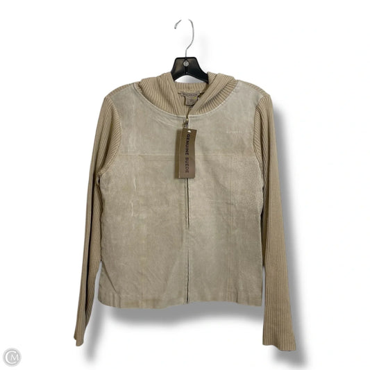 Jacket Other By Clothes Mentor In Tan, Size: L