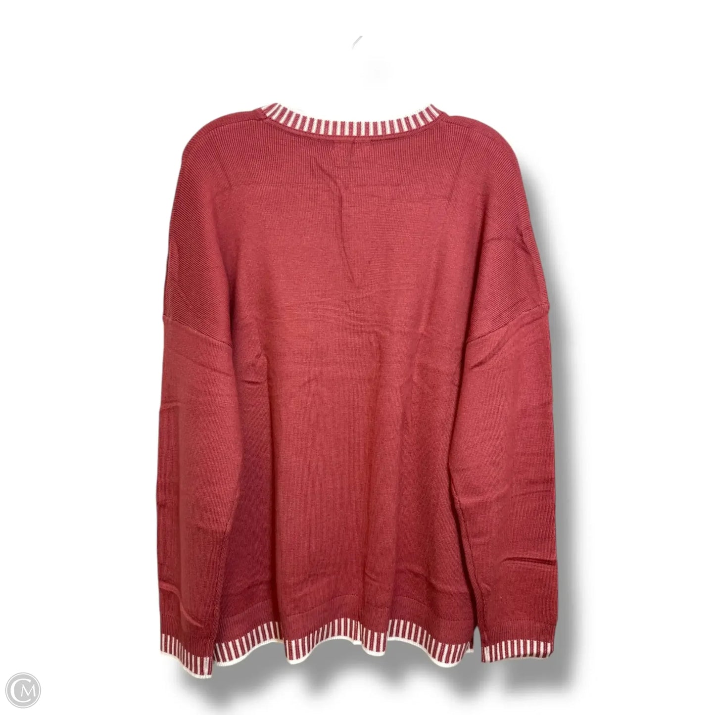 Sweater By Cme In Rose Gold, Size: Xxl