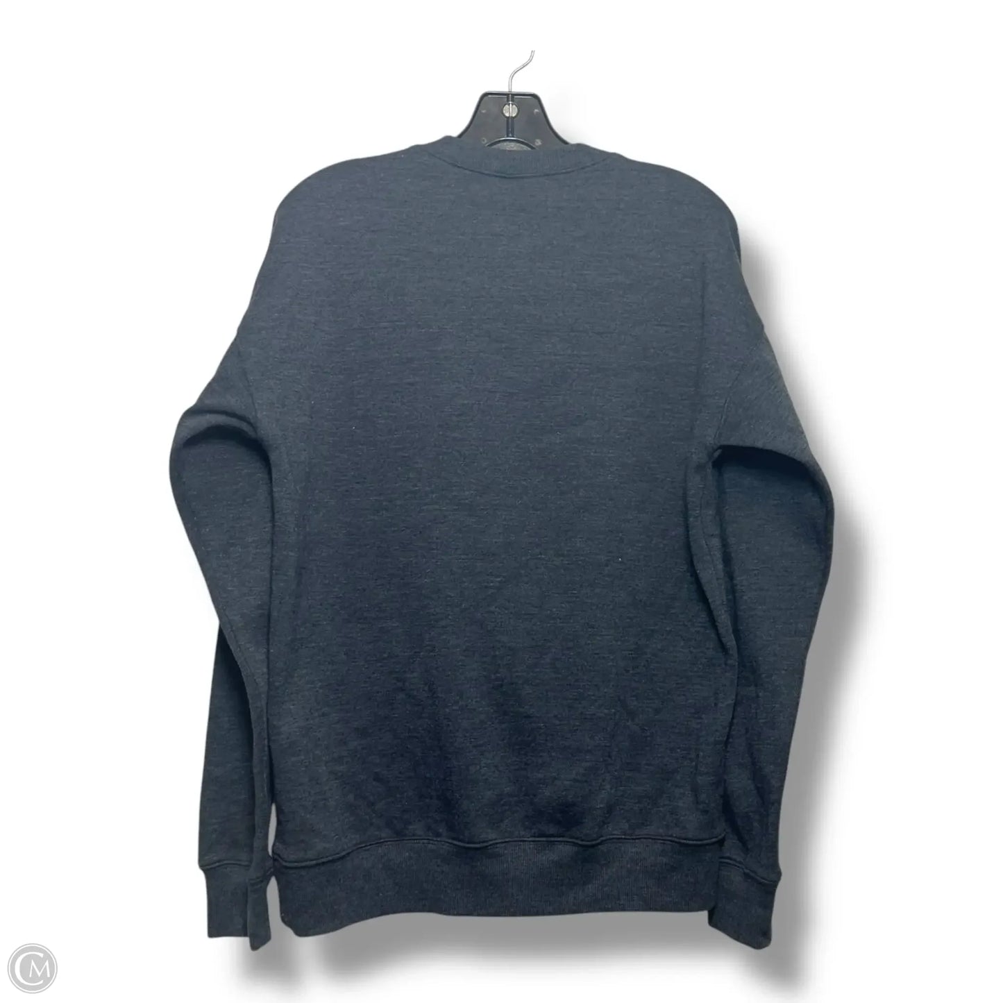 Sweatshirt Crewneck By Clothes Mentor In Grey, Size: S