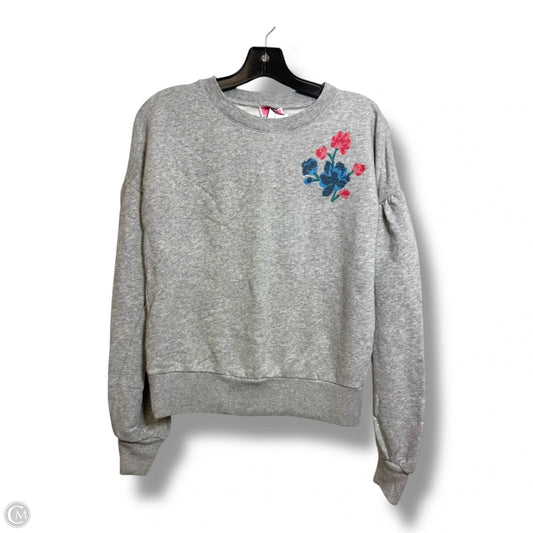 Sweatshirt Designer By Kate Spade In Grey, Size: M
