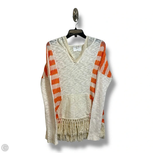 Top Long Sleeve By Miss Me In Striped Pattern, Size: L
