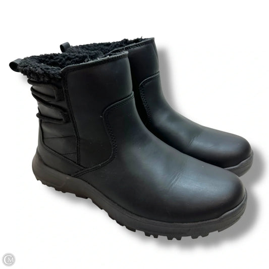 Boots Ankle Flats By Eddie Bauer In Black, Size: 8