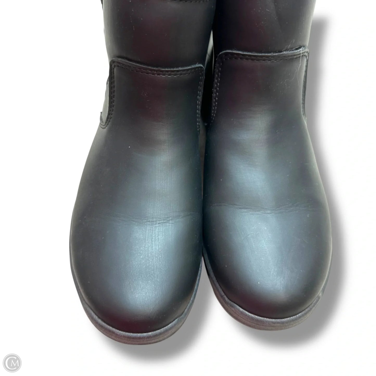 Boots Ankle Flats By Eddie Bauer In Black, Size: 8