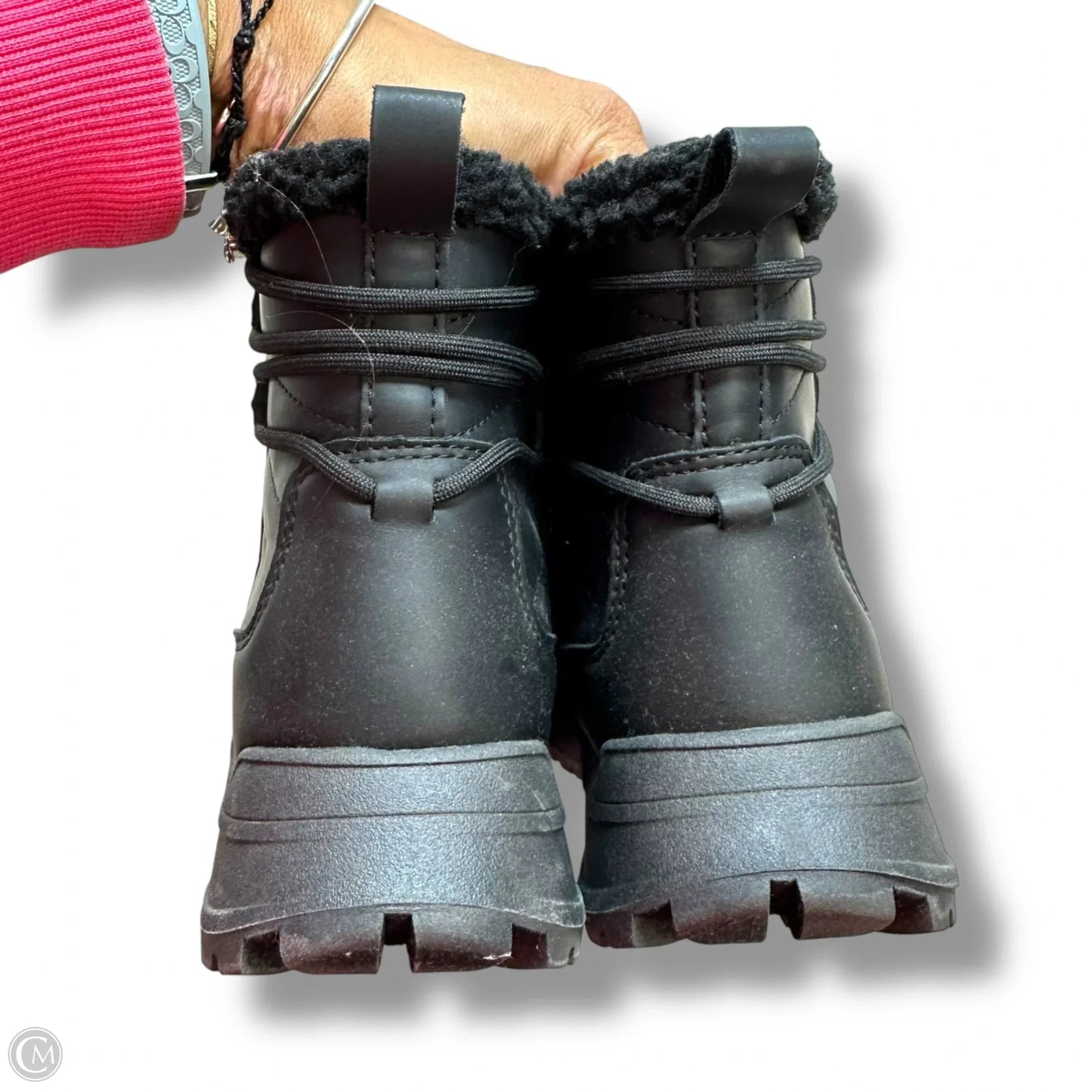 Boots Ankle Flats By Eddie Bauer In Black, Size: 8